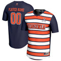 Virginia Cavaliers Collegiate Soccer NIL Pick-A-Player Fashion Jersey - Navy/Orange product image 1, provided for visual