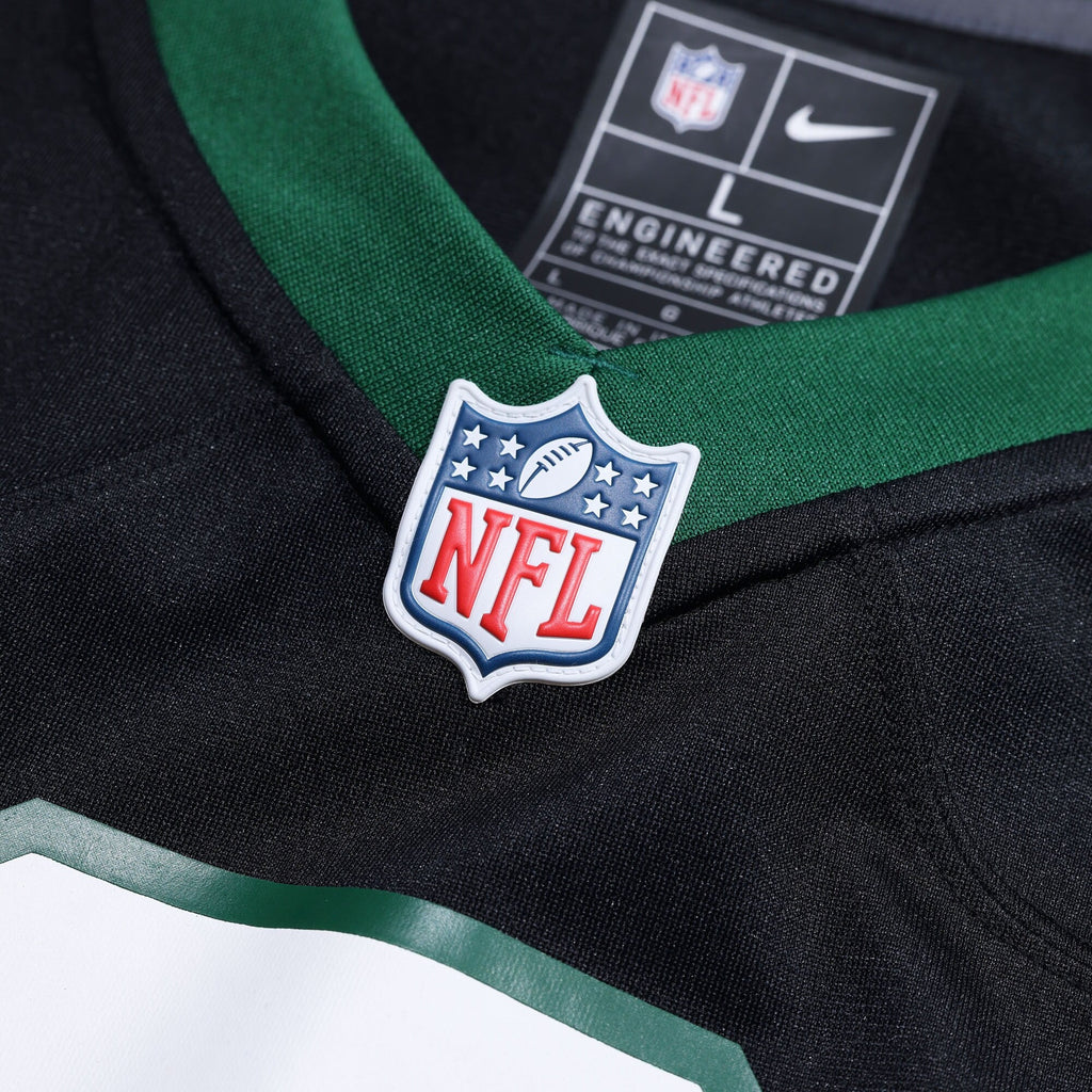 New York Jets Legacy Black Alternate Custom Game Jersey product image 5, provided for visual reference and product detail