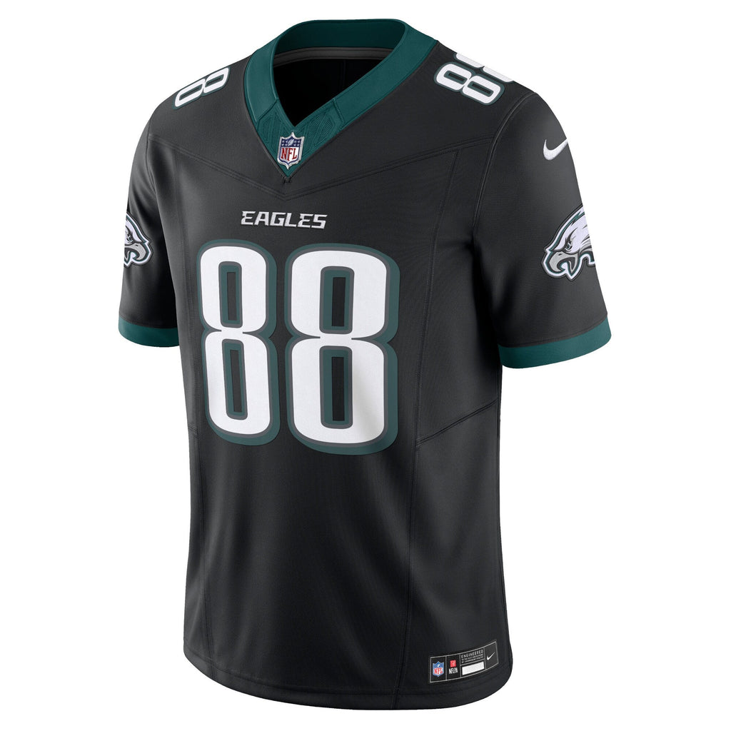 Philadelphia Eagles Dallas Goedert Black Alternate Vapor F.U.S.E. Limited Jersey product image 3, provided for visual