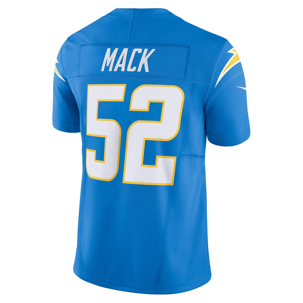 Los Angeles Chargers Khalil Mack Powder Blue Vapor F.U.S.E. Limited Jersey product image 4, provided for visual reference