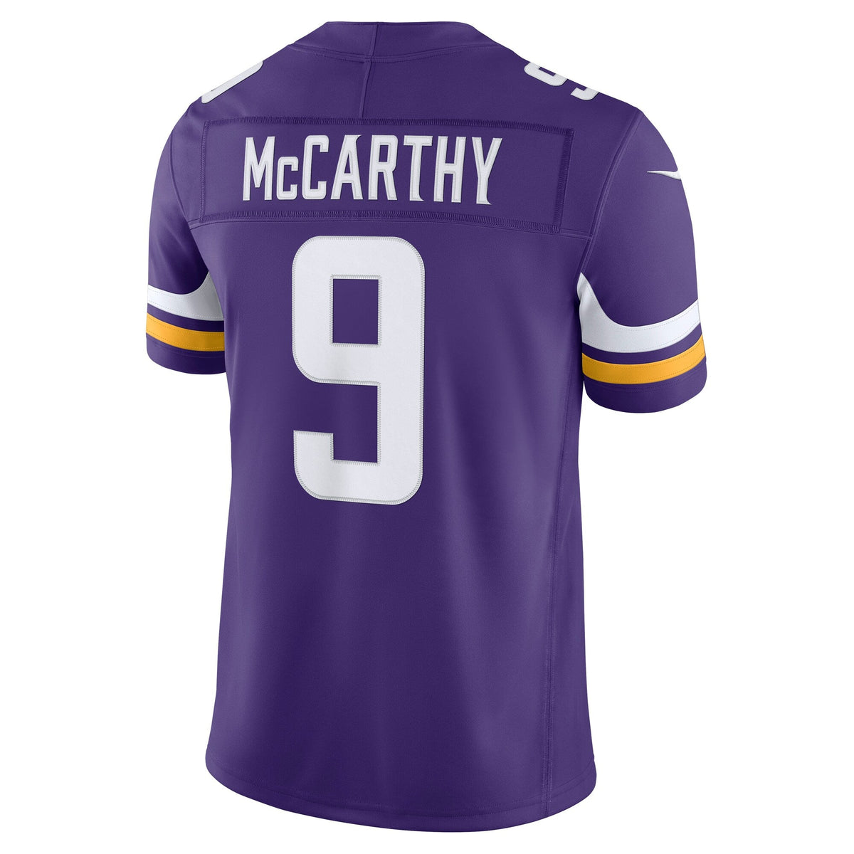 Minnesota Vikings J.J. McCarthy Purple Team Vapor F.U.S.E. Stitched Limited Jersey product image 4, provided for visual