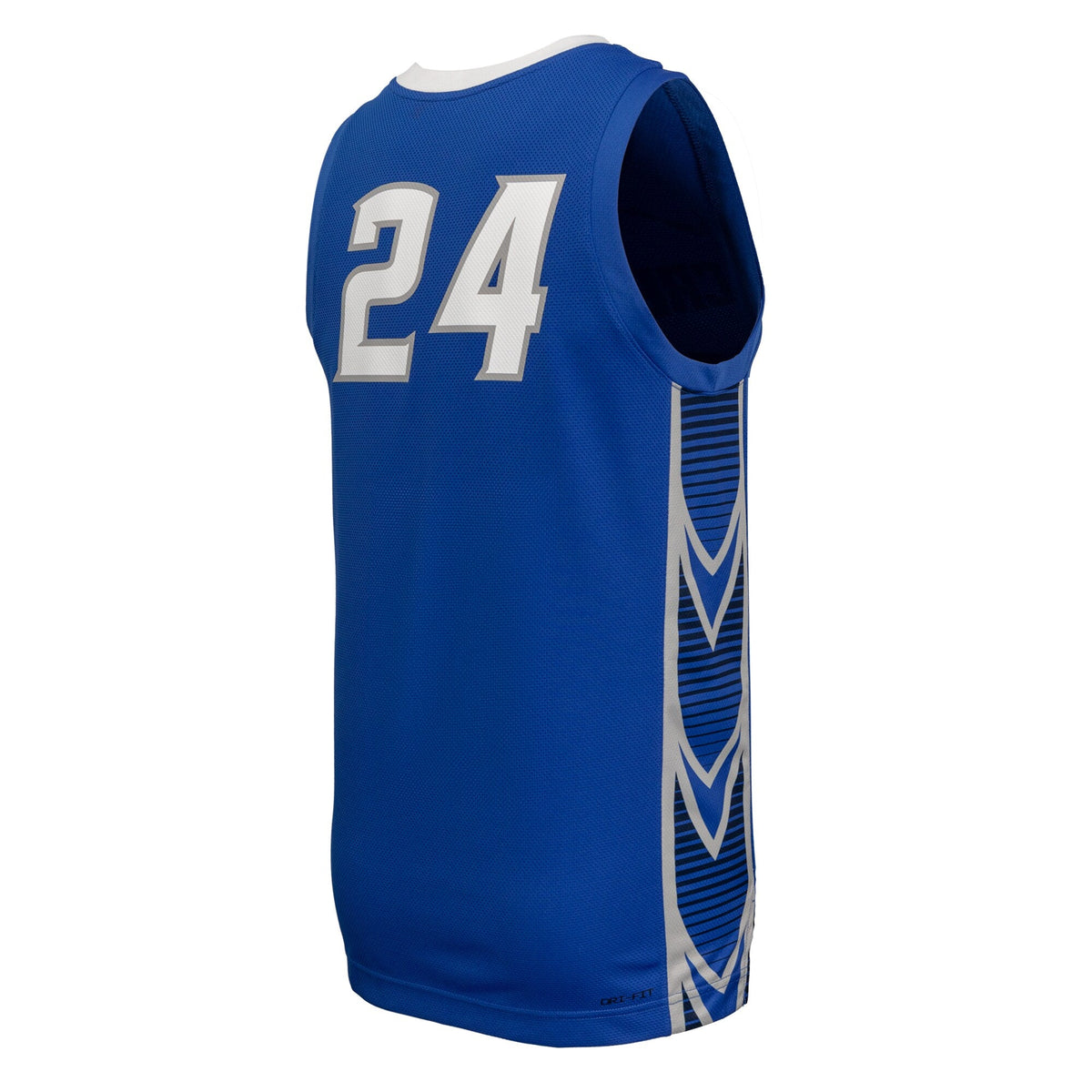 #24 Creighton Bluejays Replica Basketball Jersey - Royal product image 4, provided for visual reference and product detail
