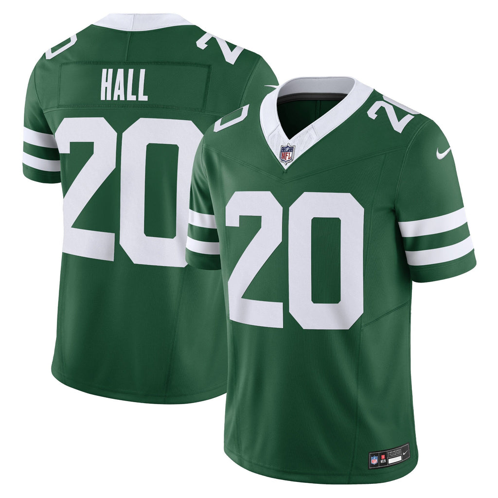 New York Jets Breece Hall Legacy Green Vapor F.U.S.E. Limited Jersey product image 1, provided for visual reference and