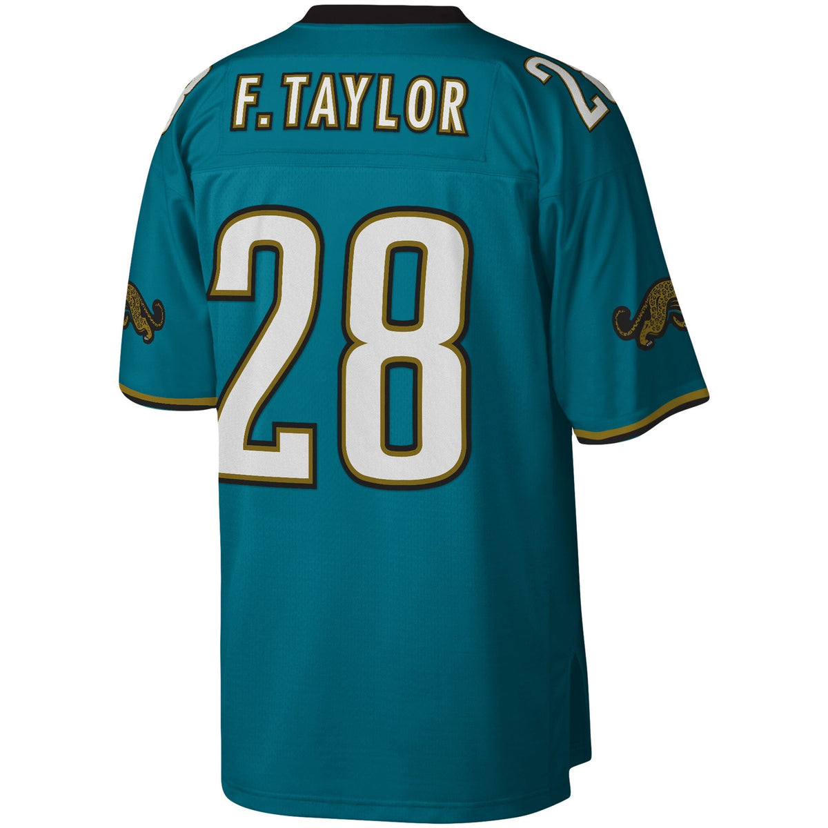 Jacksonville Jaguars Fred Taylor Teal Legacy Replica Jersey product image 4, provided for visual reference and product
