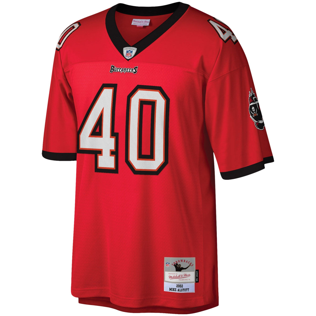 Tampa Bay Buccaneers Mike Alstott Red Legacy Replica Jersey product image 3, provided for visual reference and product