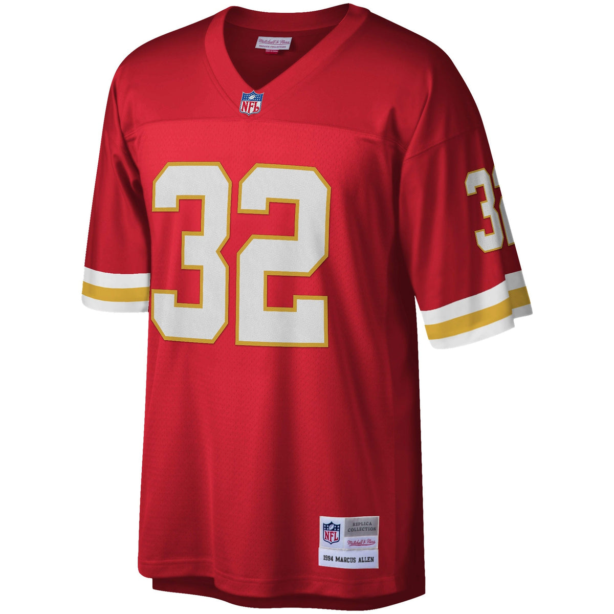 Kansas City Chiefs Marcus Allen Red Legacy Replica Jersey product image 3, provided for visual reference and product detail