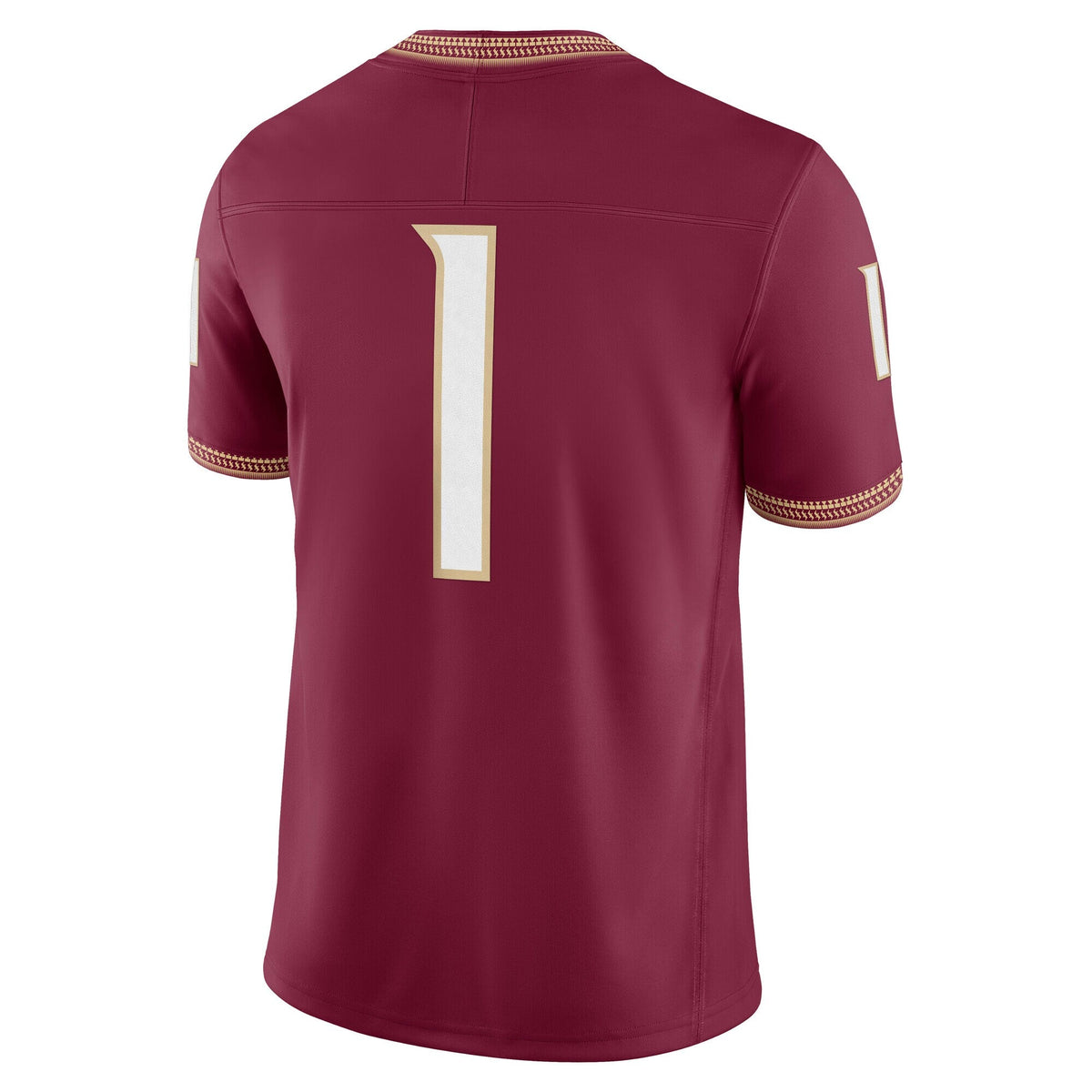 #1 Florida State Seminoles Home Vapor F.U.S.E. Stitched Limited Jersey - Garnet product image 4, provided for visual