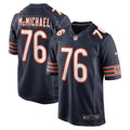 Chicago Bears Steve McMichael Navy Retired Player Game Jersey product image 1, provided for visual reference and product