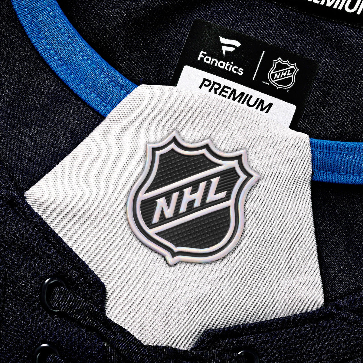 Winnipeg Jets Kyle Connor Navy Home Premium Jersey product image 5, provided for visual reference and product detail review