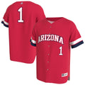 Arizona Wildcats Lightweight Collegiate Baseball Fashion Jersey - Red product image 1, provided for visual reference and