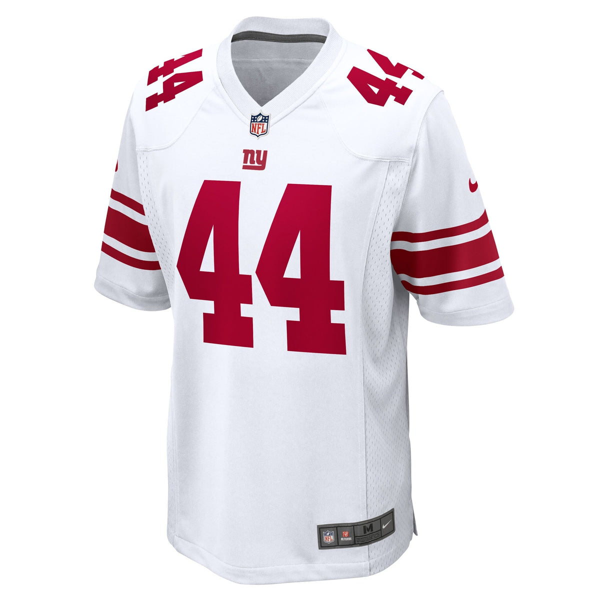 New York Giants Cam Skattebo White Game Jersey product image 3, provided for visual reference and product detail review