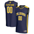 Cal Bears Lightweight Collegiate Basketball NIL Pick-A-Player Fashion Jersey - Navy product image 1, provided for visual