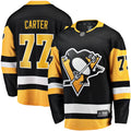 Pittsburgh Penguins Jeff Carter Black Home Breakaway Replica Jersey product image 1, provided for visual reference and