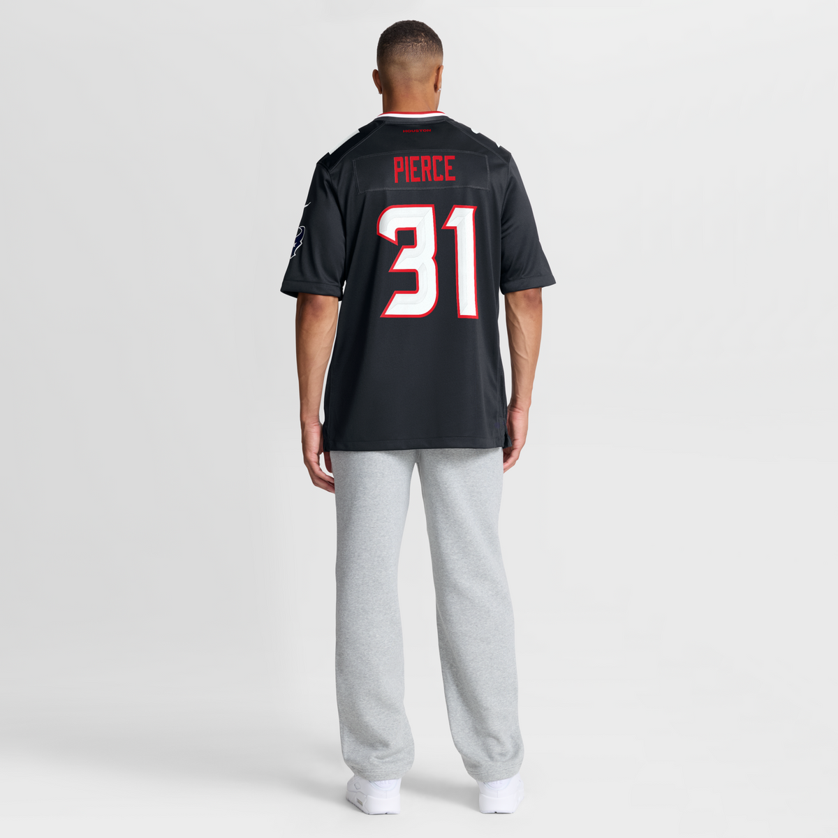Houston Texans Dameon Pierce Navy Game Jersey product image 9, provided for visual reference and product detail review