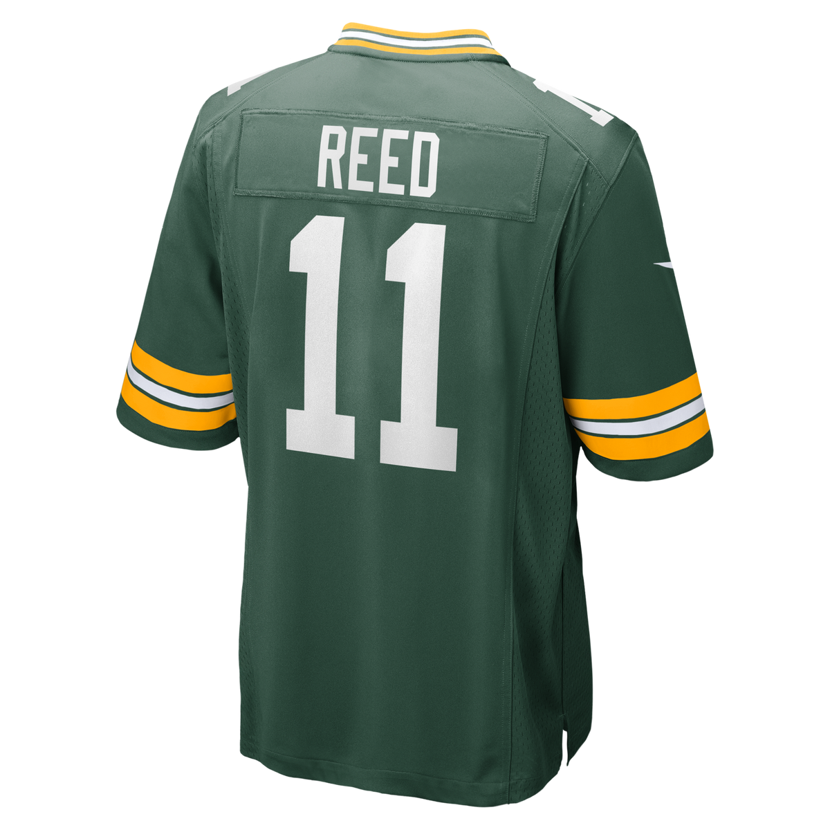 Green Bay Packers Jayden Reed Green Game Jersey product image 3, provided for visual reference and product detail review