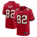 Tampa Bay Buccaneers Devin Culp Red Game Jersey product image 1, provided for visual reference and product detail review