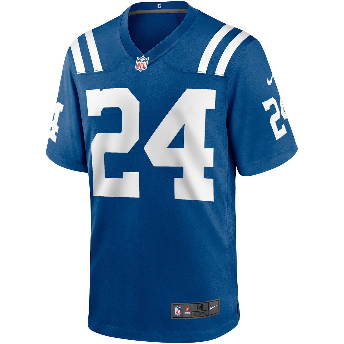 Indianapolis Colts Lenny Moore Royal Game Retired Player Jersey product image 3, provided for visual reference and product