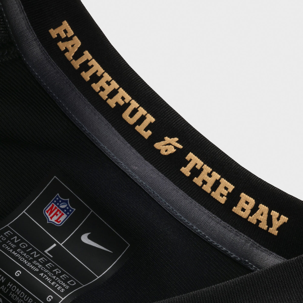 San Francisco 49ers The Faithful Black 2025 Rivalries Collection Game Jersey product image 12, provided for visual reference