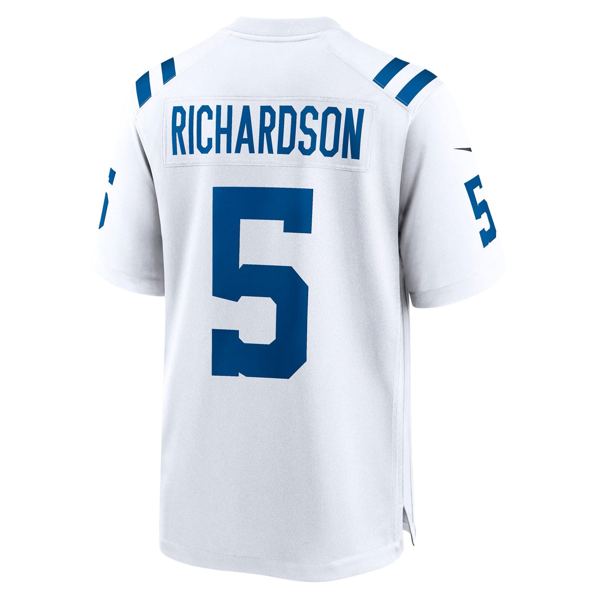 Indianapolis Colts Anthony Richardson White Game Jersey product image 4, provided for visual reference and product detail