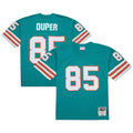 Miami Dolphins Mark Duper Aqua Legacy Replica Jersey product image 1, provided for visual reference and product detail review