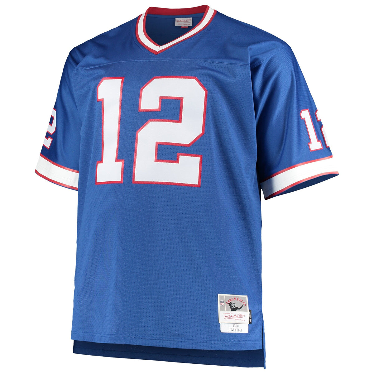 Buffalo Bills Jim Kelly Royal Big & Tall 1990 Retired Player Replica Jersey product image 3, provided for visual reference