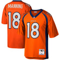 Denver Broncos Peyton Manning Orange Legacy Replica Jersey product image 1, provided for visual reference and product detail