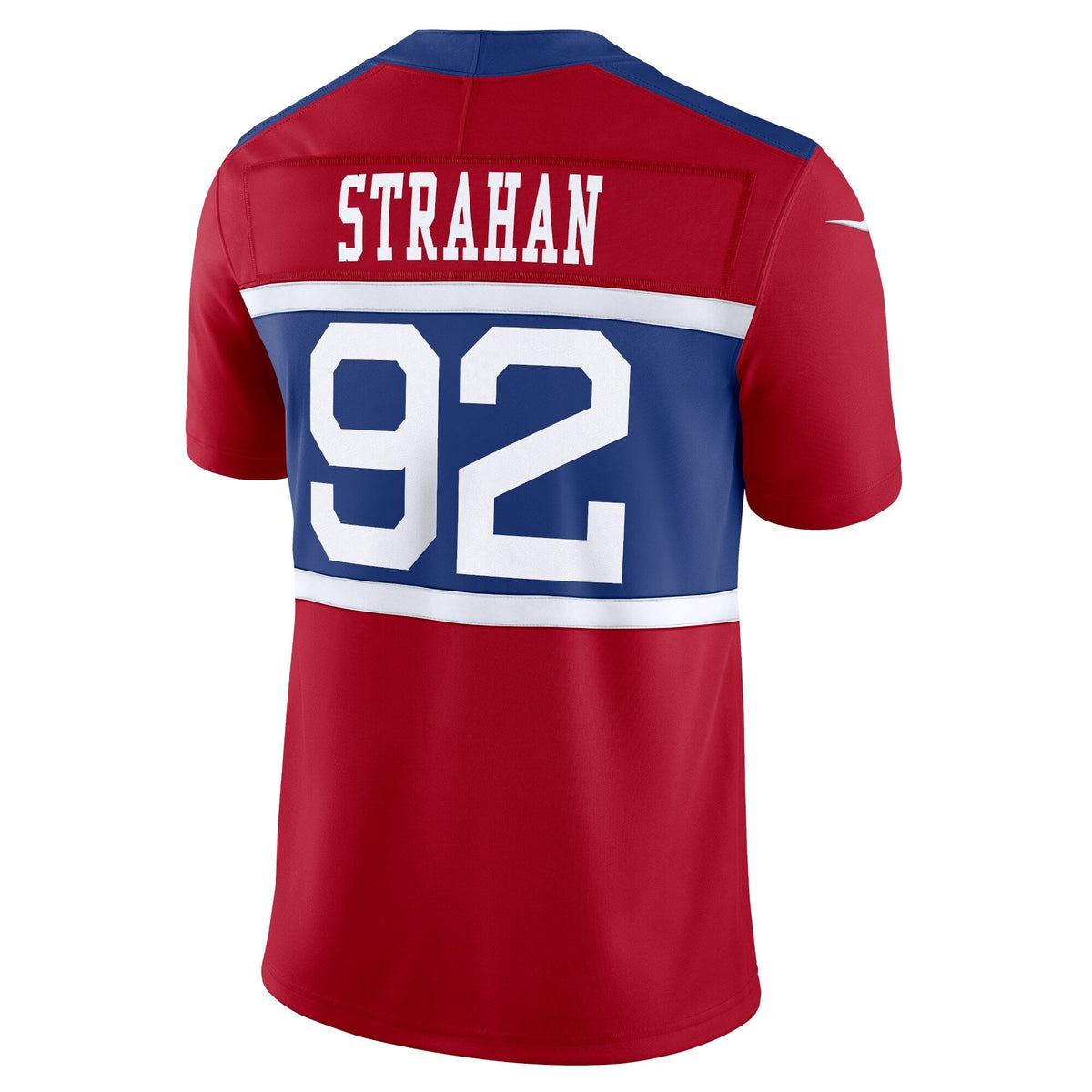 New York Giants Michael Strahan Century Red Alternate Vapor F.U.S.E. Retired Player Limited Jersey product image 4, provided